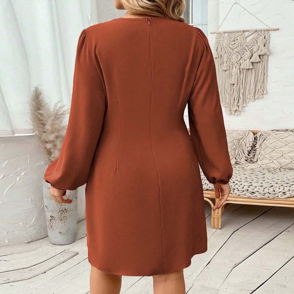 Women's Clothes French Elegant Dress Autumn Winter Lady Intellectual Elegant Short