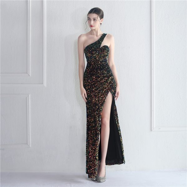 Women's Wedding Dinner Fishtail Long Evening Dress