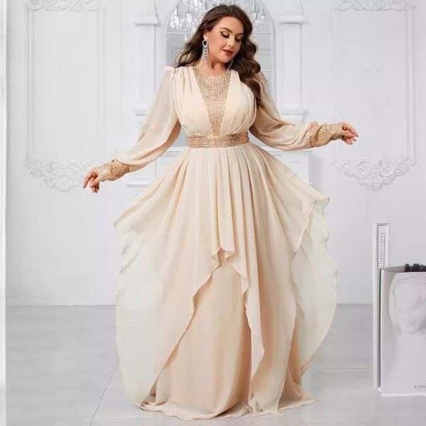 Women's  Ruffles Elegant Party Dress