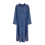 Women's Long Sleeve Shirt Dress Maxi Dress