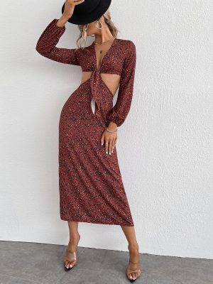 Women's Summer Sexy Low Cut Dress